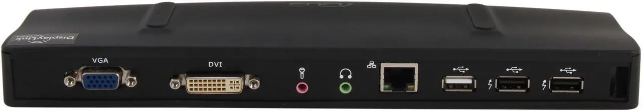 Alt view image 4 of 6 - Asus USB 2.0 Universal Docking Station Model HZ-1