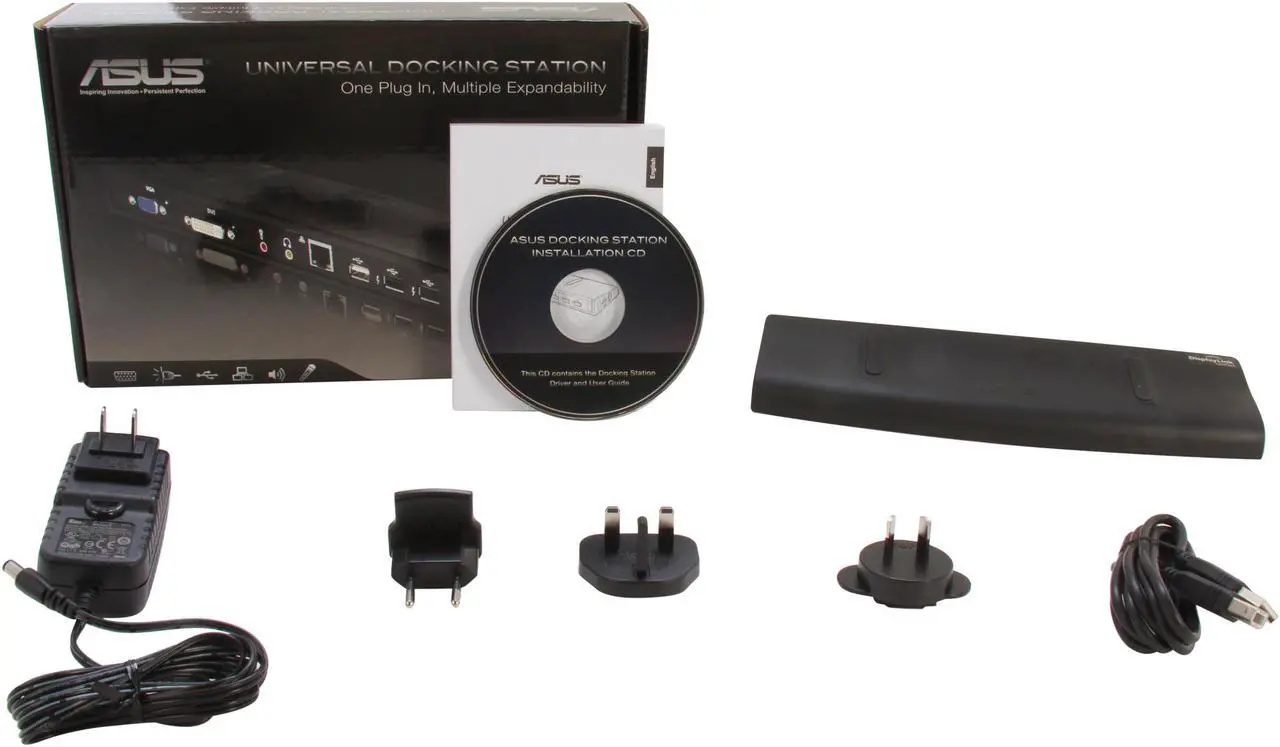 Alt view image 6 of 6 - Asus USB 2.0 Universal Docking Station Model HZ-1