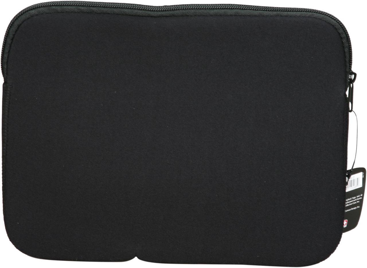 Alt view image 4 of 5 - Swiss Mobility Black/Red 9" - 10.4" Horizontal Netbook Sleeve Model 01046-0