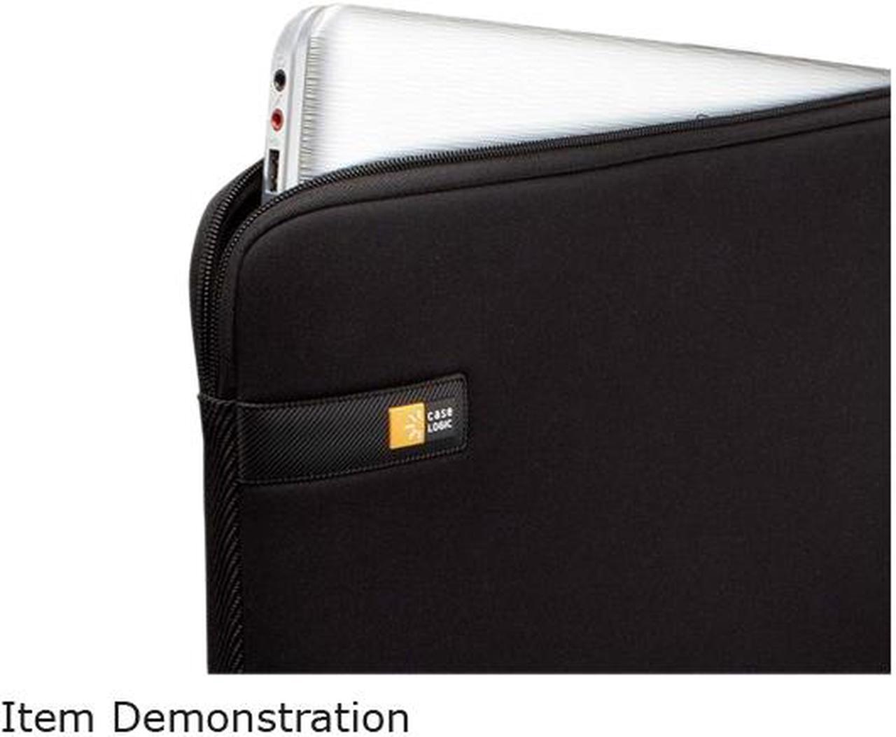Alt view image 6 of 6 - Case Logic Black 17-17.3" Laptop Sleeve Model LAPS-117
