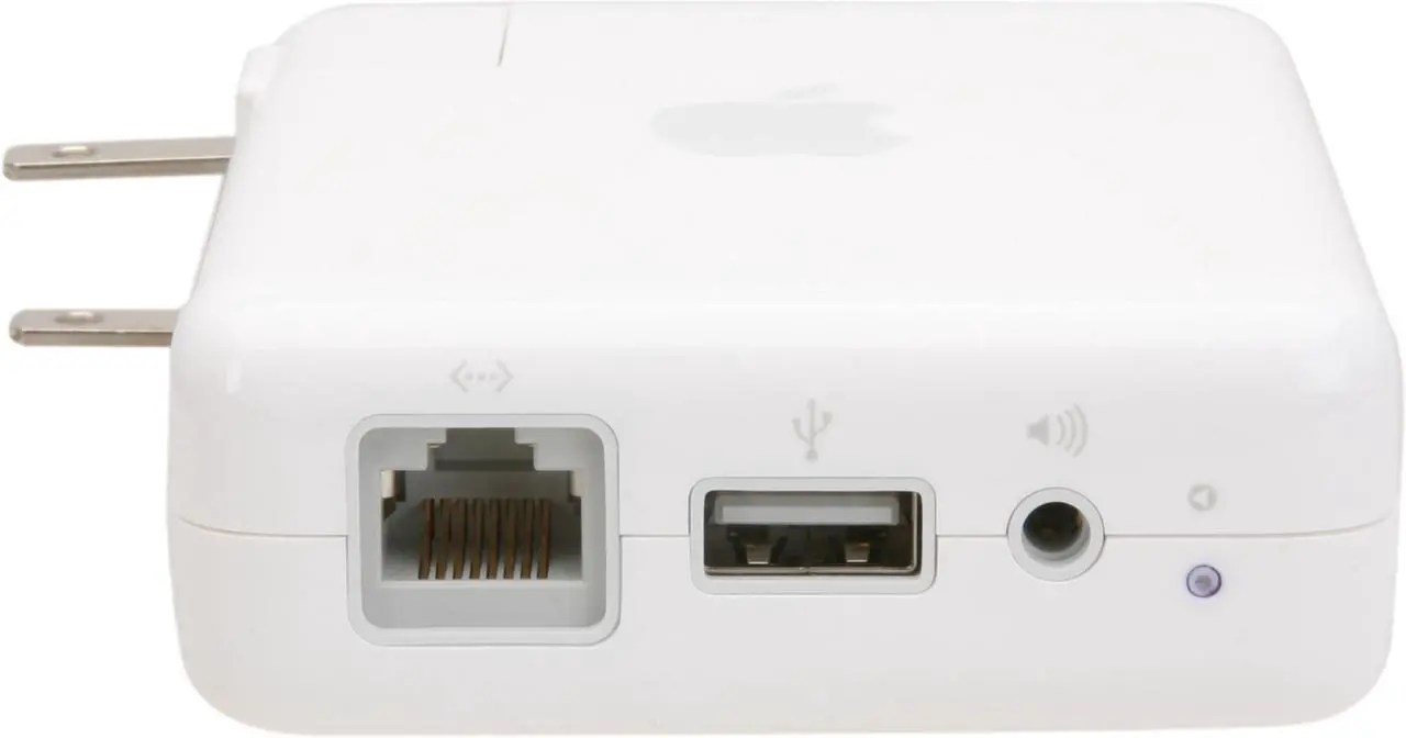 Alt view image 4 of 5 - Apple Airport Express w/ AirTunes MB321LL/A