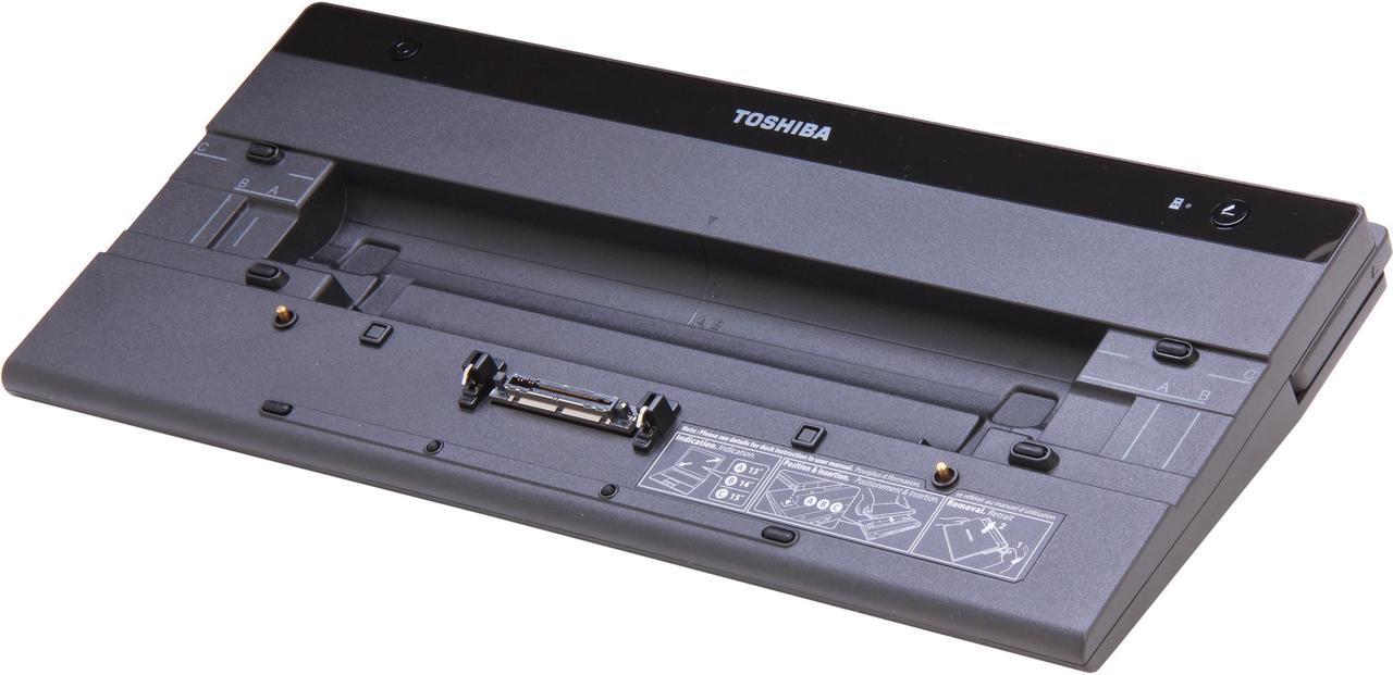 Main image of TOSHIBA Black PA3916U-1PRP Hi-Speed Port Replicator II