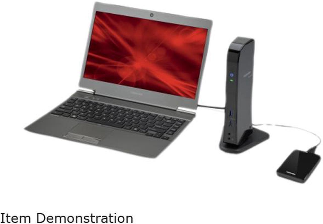 Alt view image 18 of 18 - TOSHIBA Black PA3916U-1PRP Hi-Speed Port Replicator II