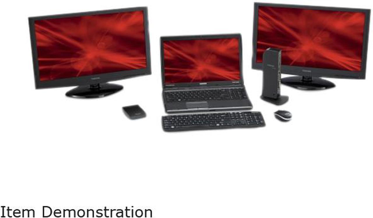 Alt view image 15 of 18 - TOSHIBA Black PA3916U-1PRP Hi-Speed Port Replicator II