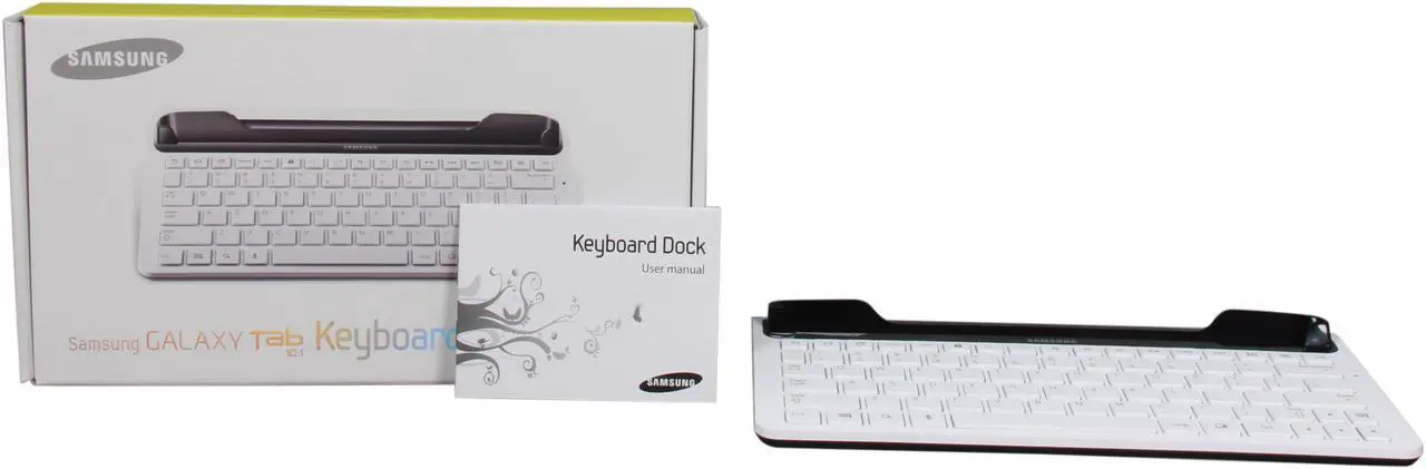 Alt view image 4 of 4 - SAMSUNG Full Size Key Keyboard Dock for Samsung Galaxy Tab 10.1-Inch ECR-K14AWEGXAR