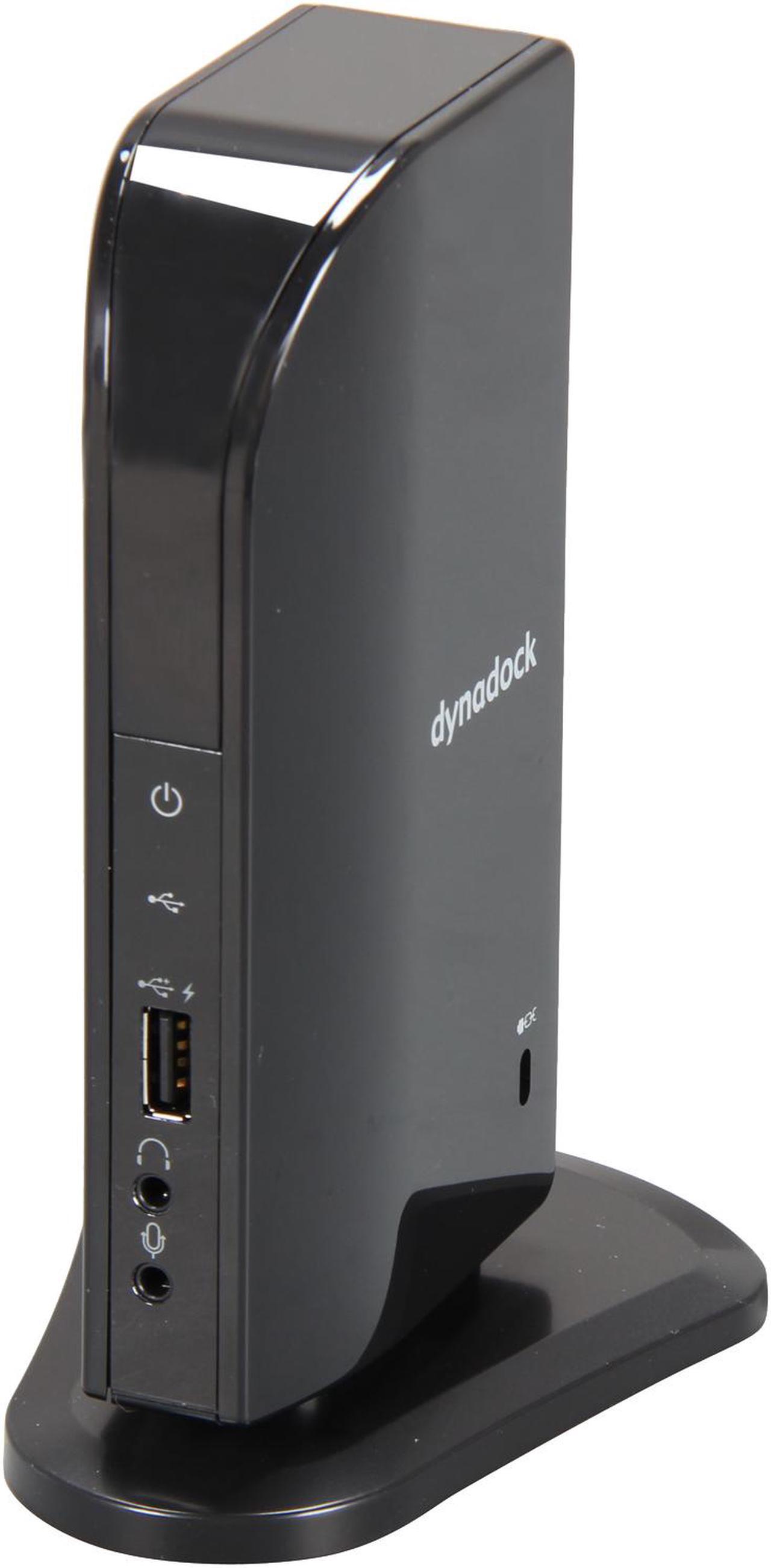 Main image of TOSHIBA Black PA3778U-1PRP Dynadock V USB Docking Station with Video