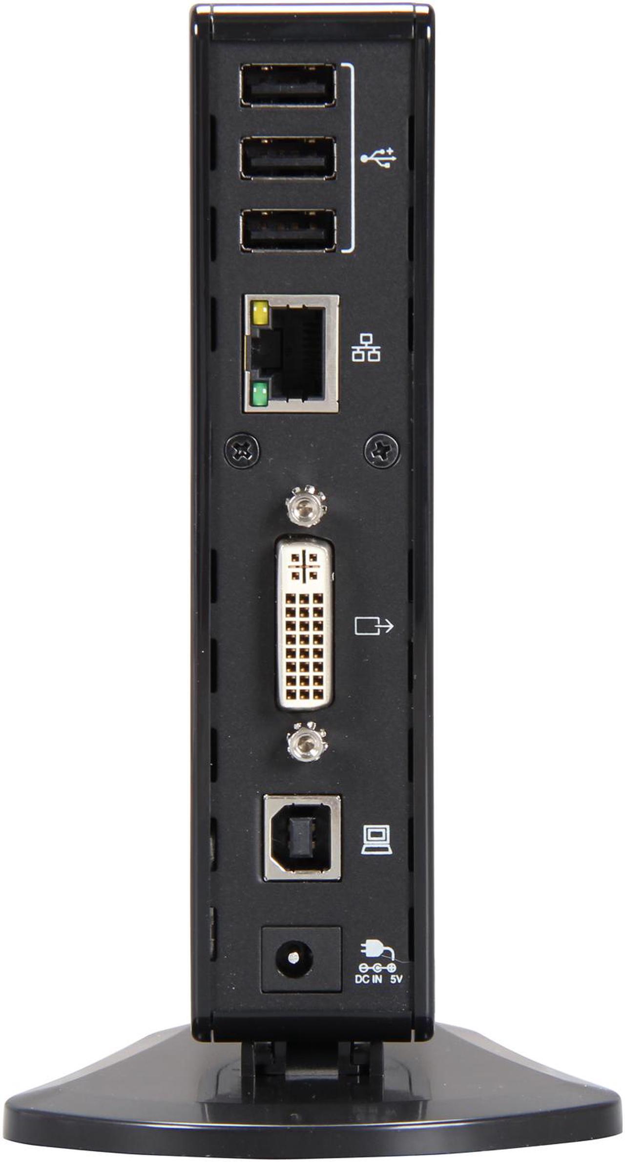 Alt view image 4 of 5 - TOSHIBA Black PA3778U-1PRP Dynadock V USB Docking Station with Video