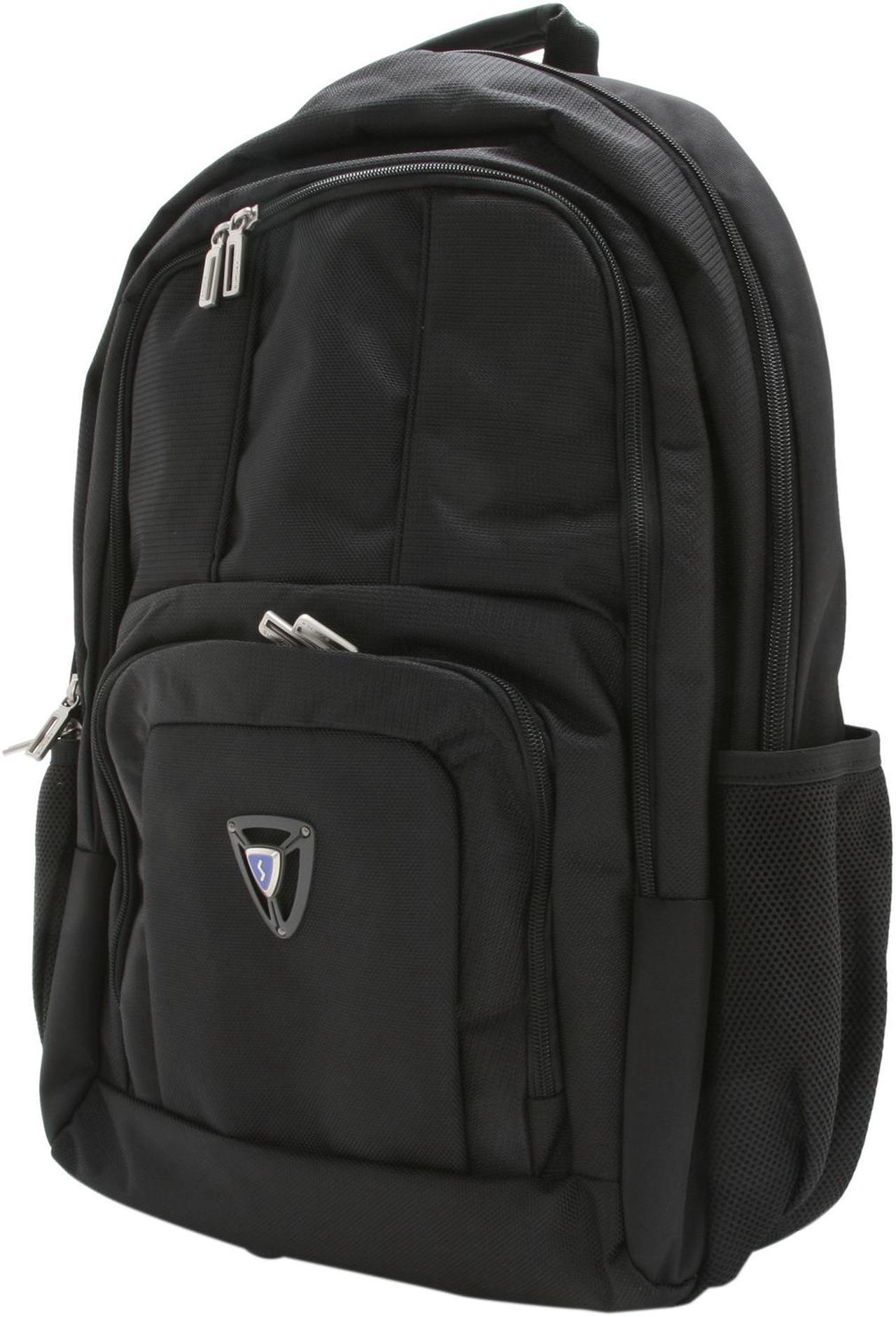 Main image of SUMDEX Black Full Speed Flame Backpack for 17.3" Laptops Model PON-377BK