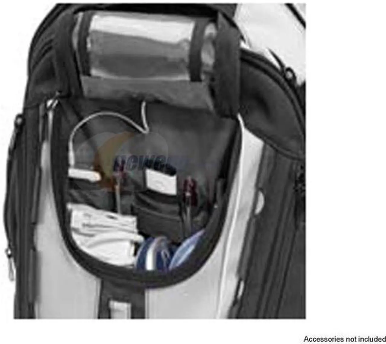 Alt view image 4 of 6 - Brenthaven 15.4" Expandable Trek Backpack Titanium Model 2071