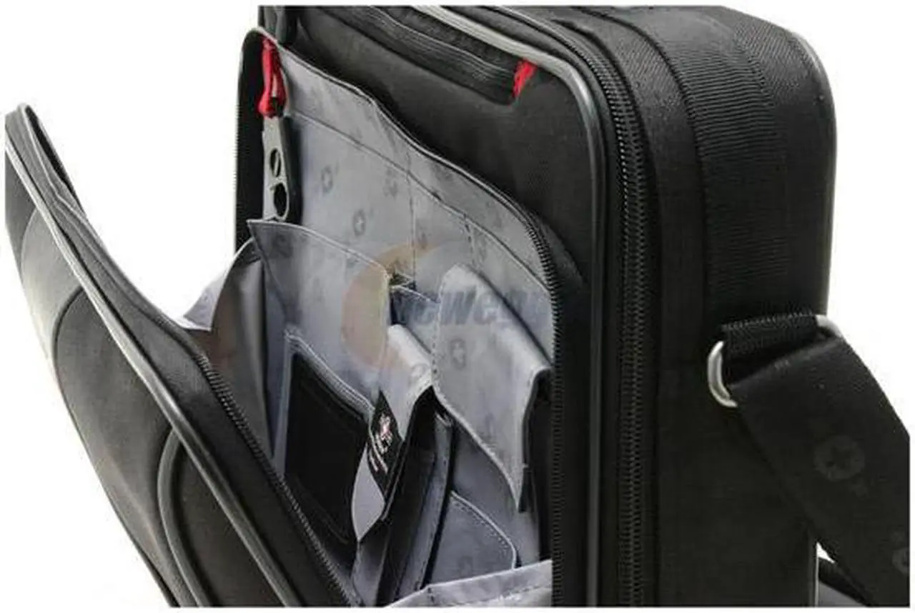 Alt view image 4 of 9 - Wenger Black 15.4" IMPULSE Notebook Case Model WA-7426-02