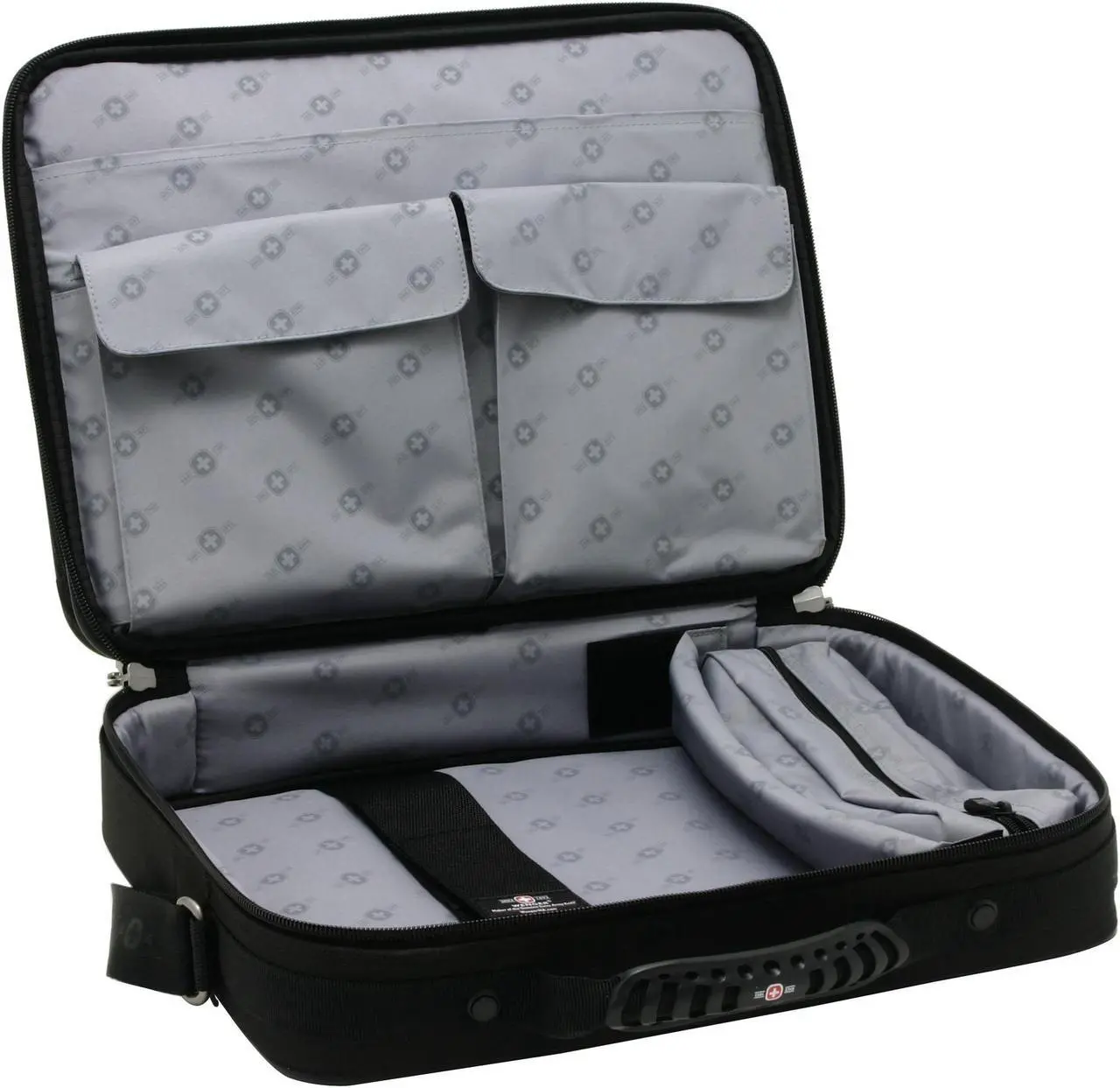 Alt view image 5 of 9 - Wenger Black 15.4" IMPULSE Notebook Case Model WA-7426-02