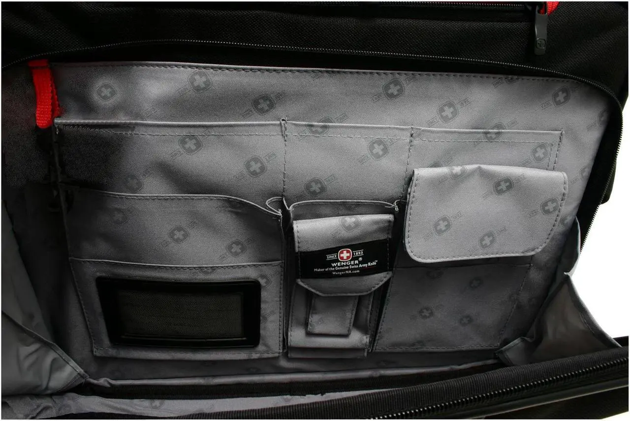 Alt view image 8 of 9 - Wenger Black 15.4" IMPULSE Notebook Case Model WA-7426-02