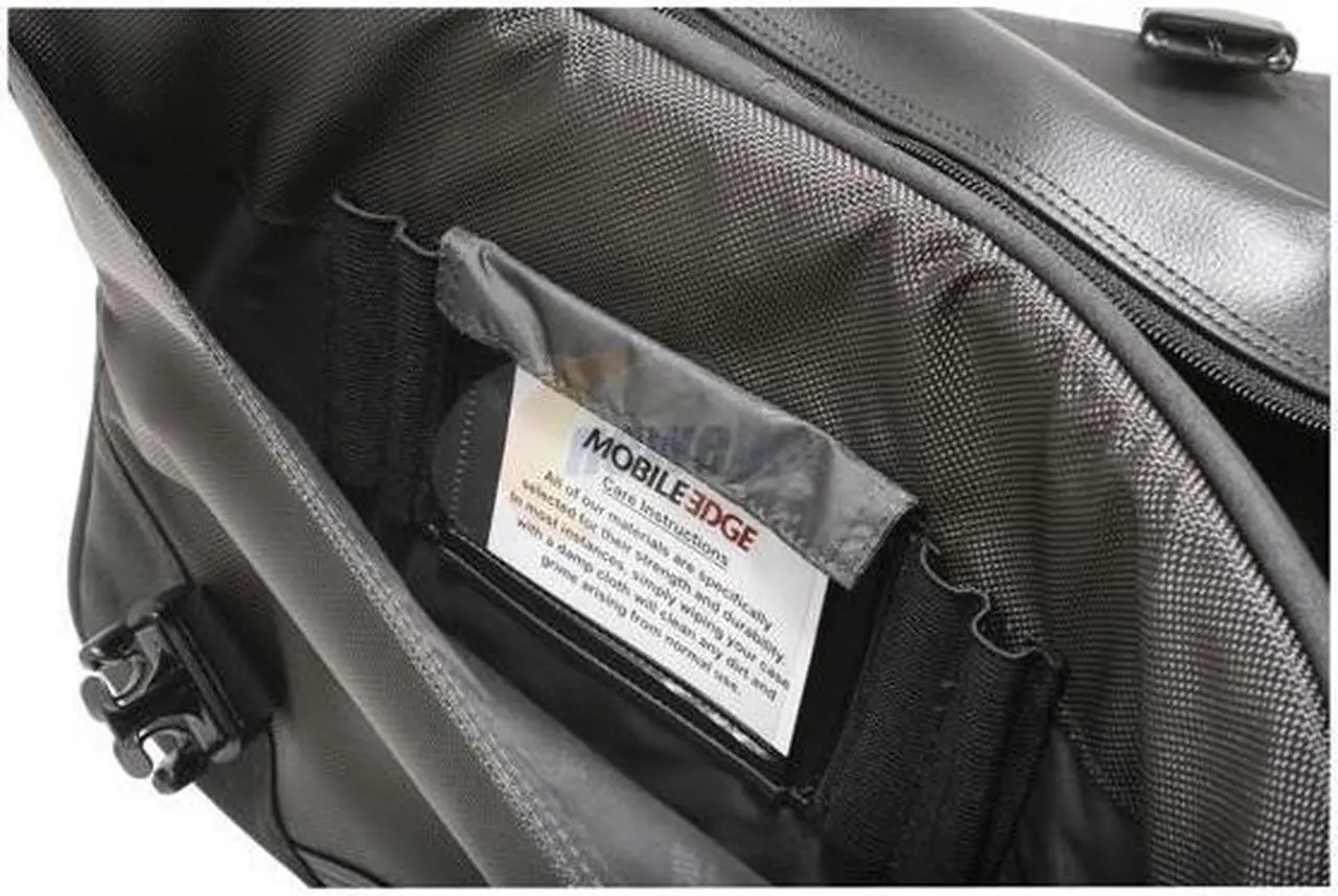 Alt view image 3 of 5 - Mobile Edge - Select 15.6" Briefcase - Black