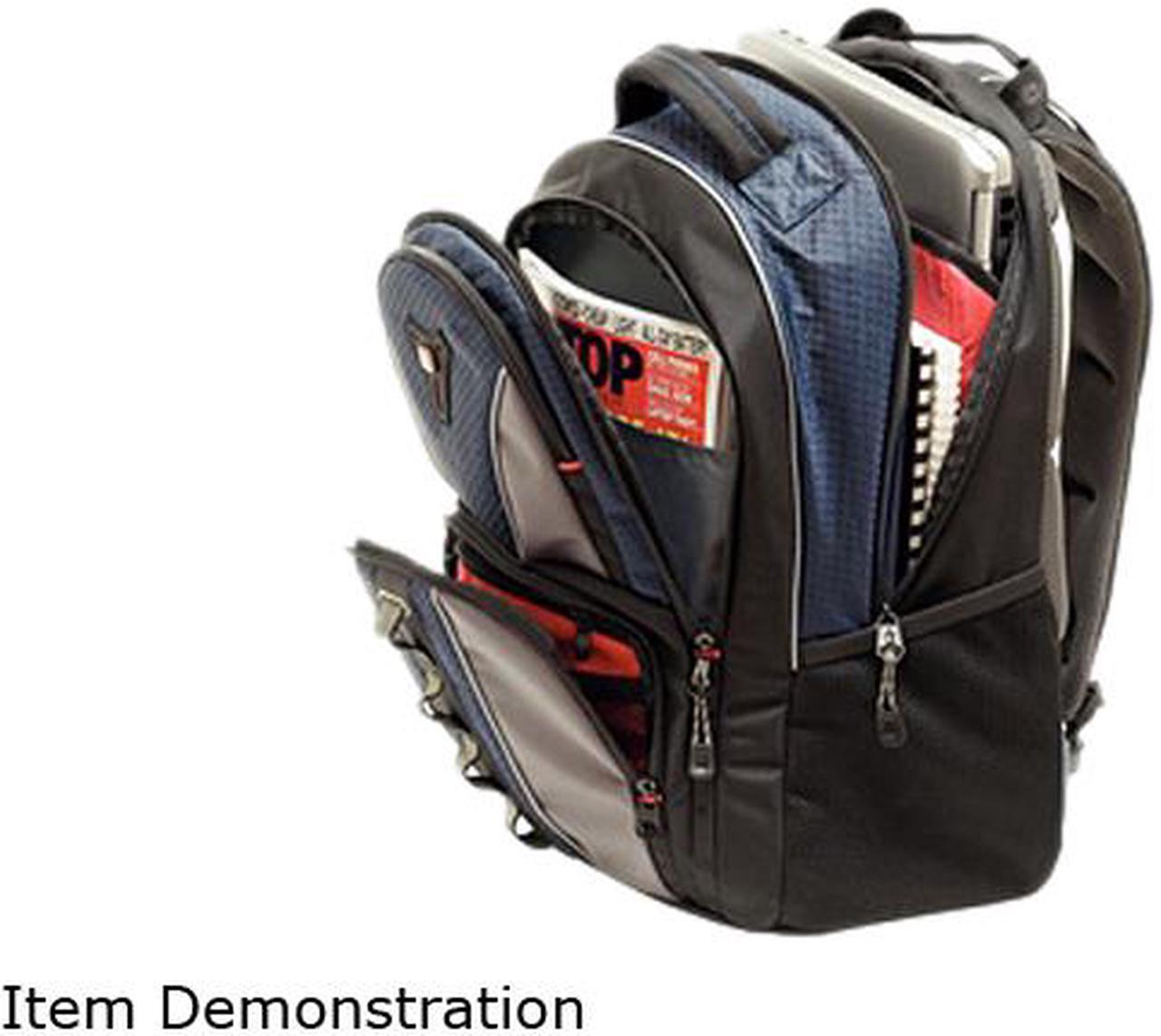Alt view image 3 of 3 - Swiss Gear 15.6-Inch Laptop Backpack (Cobalt Blue)