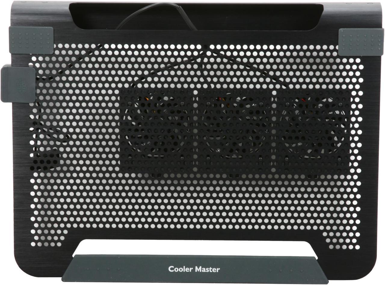 Alt view image 2 of 6 - Cooler Master NotePal U3 - Laptop Cooling Pad with Three 80 mm Configurable Fans