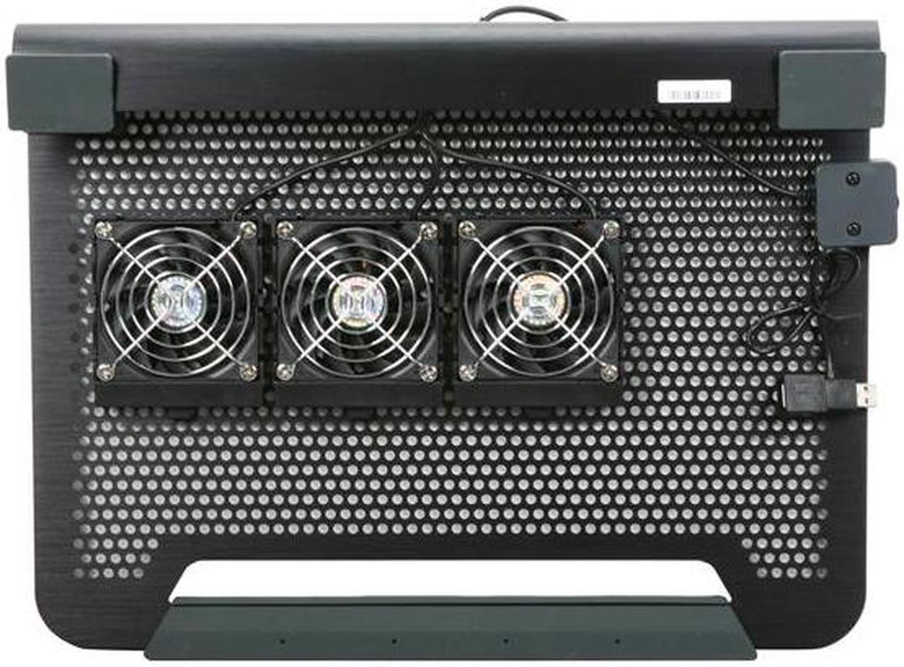 Alt view image 5 of 6 - Cooler Master NotePal U3 - Laptop Cooling Pad with Three 80 mm Configurable Fans