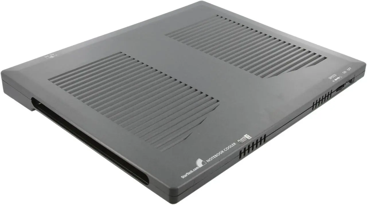 Alt view image 7 of 12 - StarTech.com Black USB Powered Laptop Cooler NBCOOLER