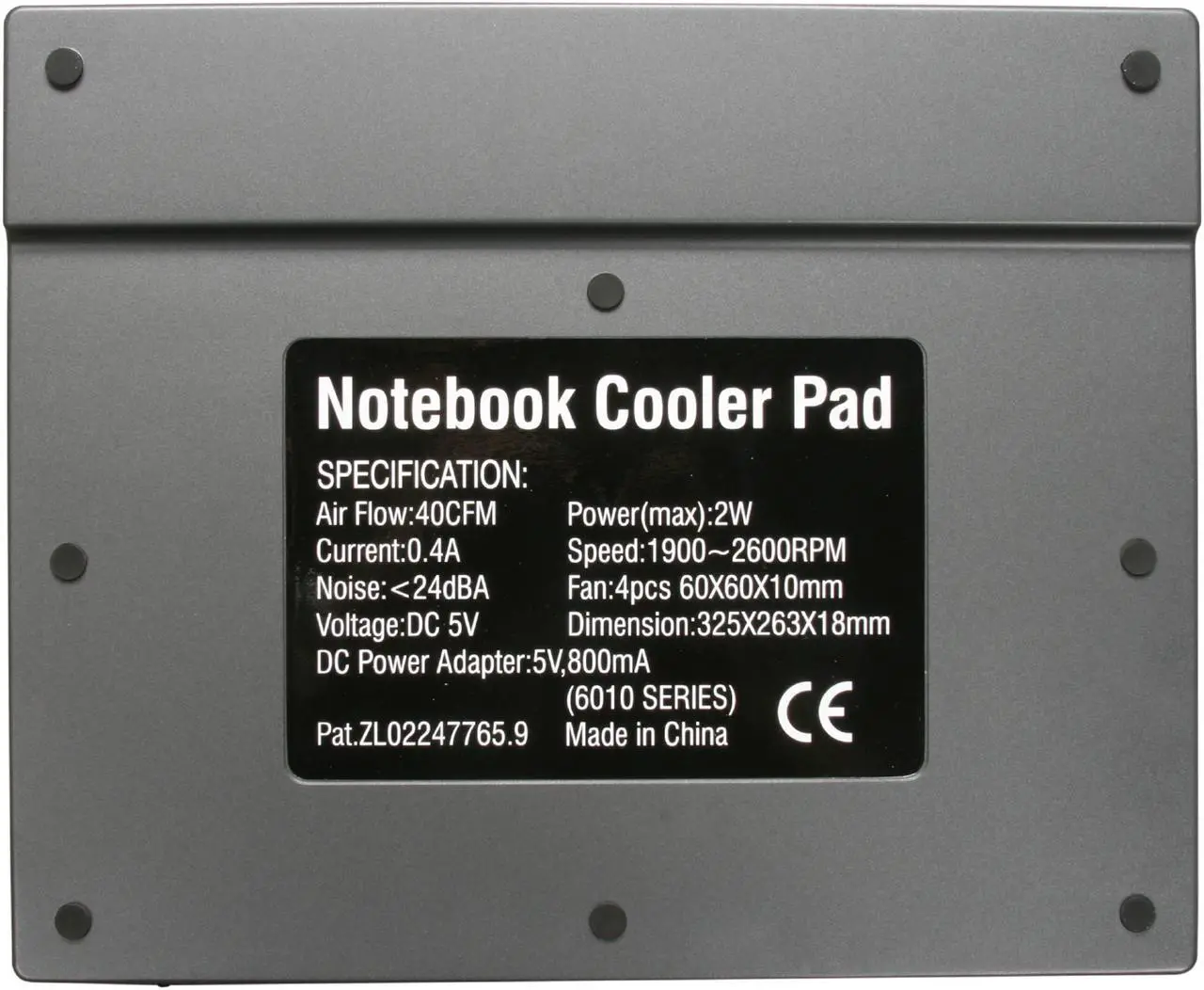 Alt view image 11 of 12 - StarTech.com Black USB Powered Laptop Cooler NBCOOLER