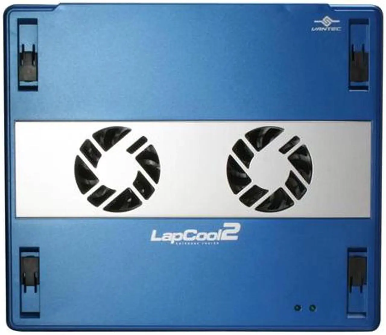 Alt view image 2 of 6 - VANTEC LapCool 2 Notebook Cooler with Dual Adjustable Speed Fans LPC-301