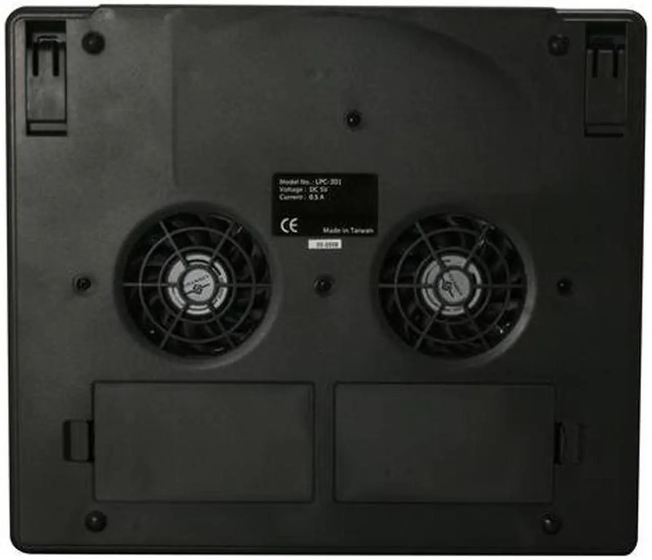 Alt view image 5 of 6 - VANTEC LapCool 2 Notebook Cooler with Dual Adjustable Speed Fans LPC-301