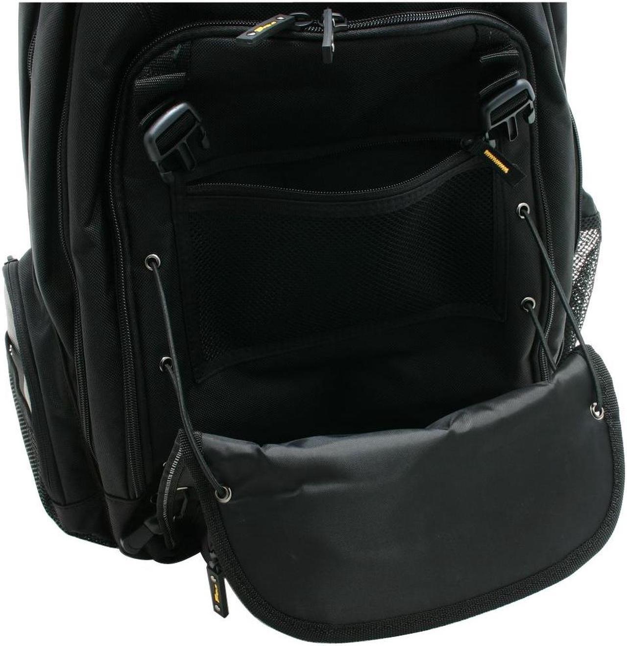 Alt view image 11 of 18 - Targus Backpack 16" City Gear, Blk/ Yel, TCG650