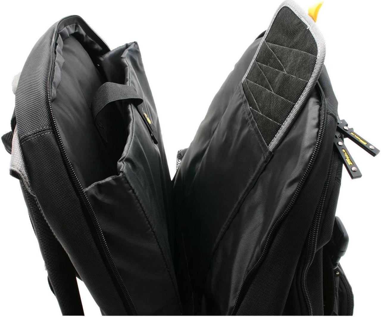 Alt view image 14 of 18 - Targus Backpack 16" City Gear, Blk/ Yel, TCG650