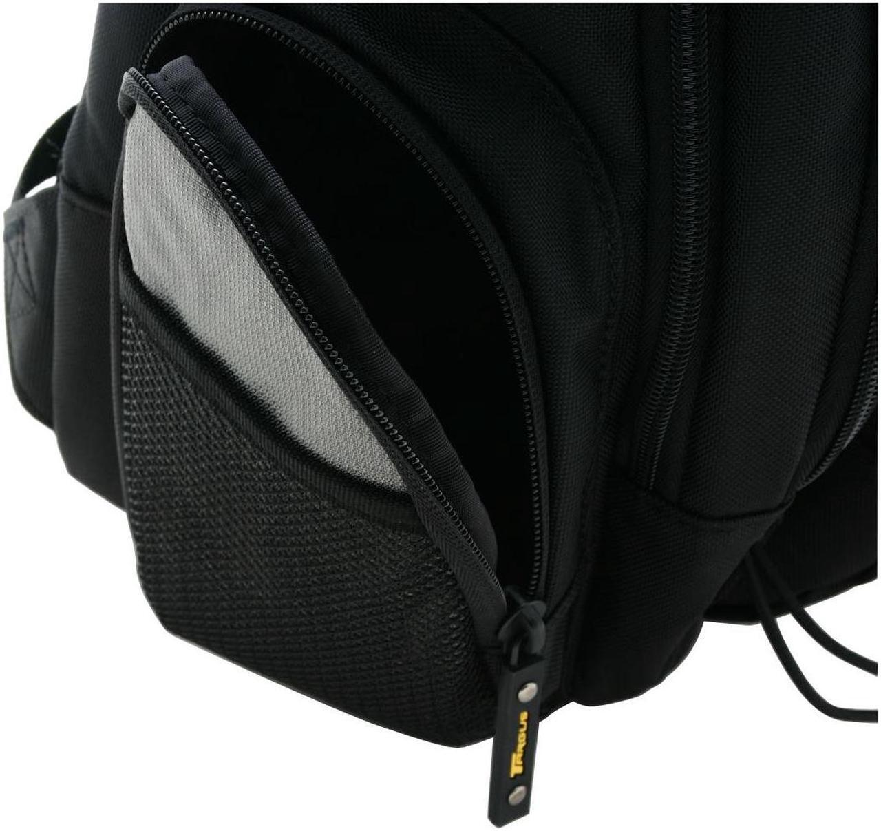 Alt view image 16 of 18 - Targus Backpack 16" City Gear, Blk/ Yel, TCG650