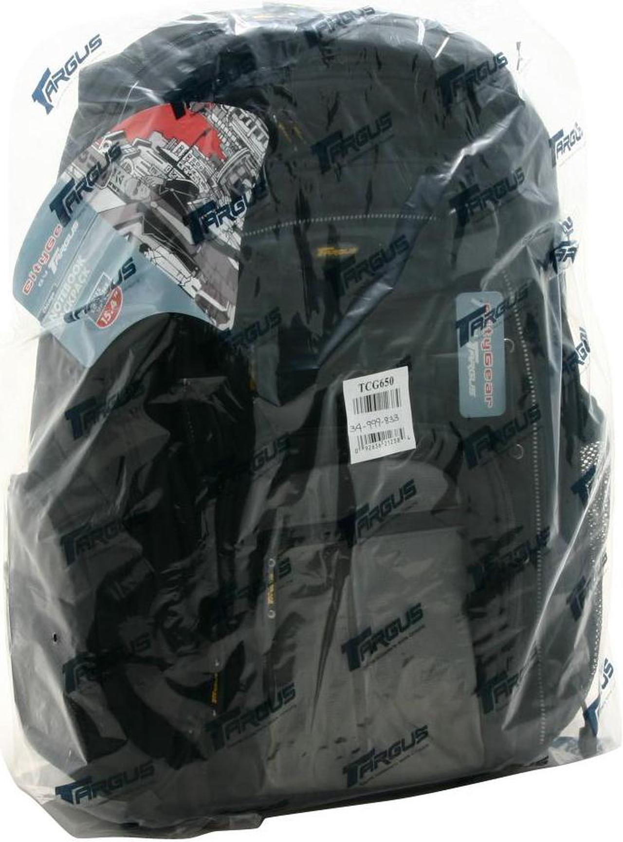 Alt view image 18 of 18 - Targus Backpack 16" City Gear, Blk/ Yel, TCG650
