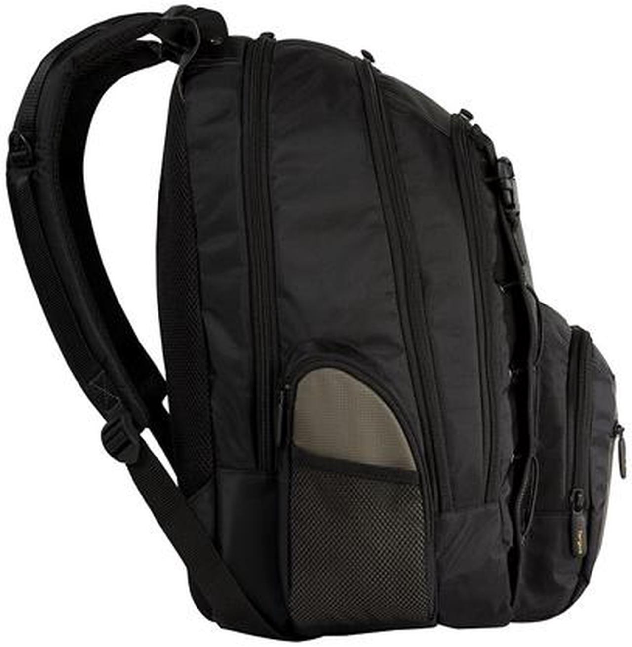 Alt view image 4 of 18 - Targus Backpack 16" City Gear, Blk/ Yel, TCG650