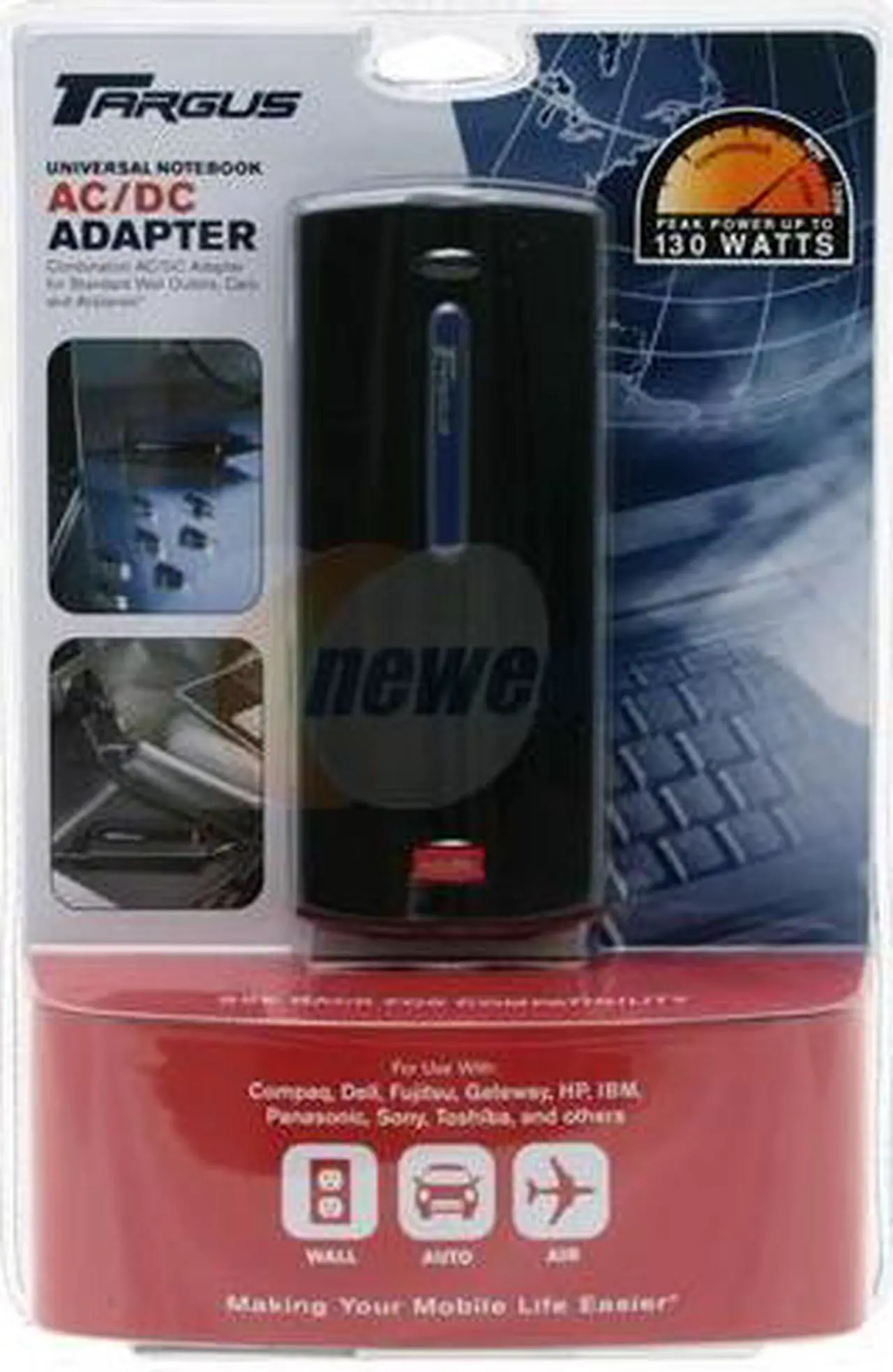 Main image of Targus APM12US Universal Laptop 90 Watt AC/DC Adapter