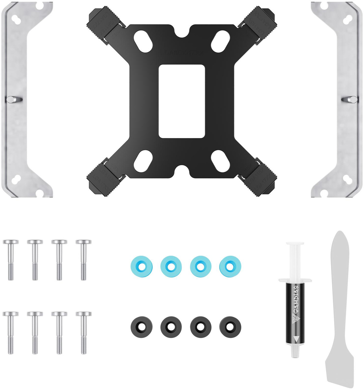 Open Box: Gamdias Boreas E2-410WH CPU Air Cooler, 4 Copper Heat Pipes, 120mm Hydraulic Bearing PWM Fan, Support LGA 1700/1151/1150/1155/1156/1200/2011/2066/AM5/AM4 - Newegg.com - Open Box condition - Image 17