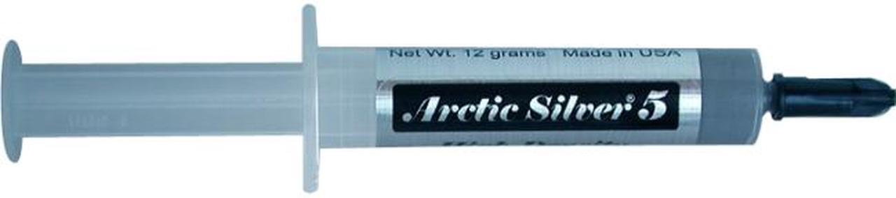 Arctic Silver 5 High-Density Polysynthetic Silver Thermal Compound AS5-12G