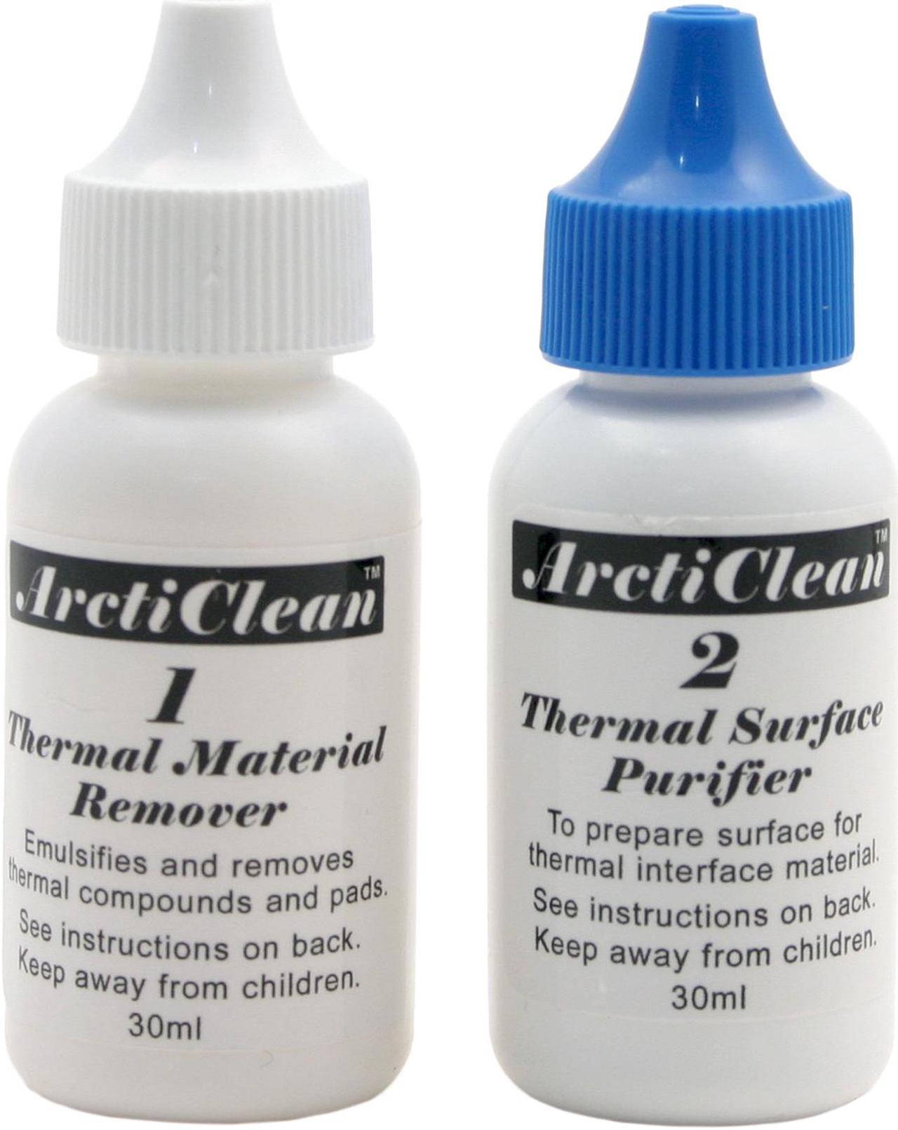 Arctic Silver Arcticlean Thermal material Remover & Surface Purifier ACN-60ML (2-PC-SET)