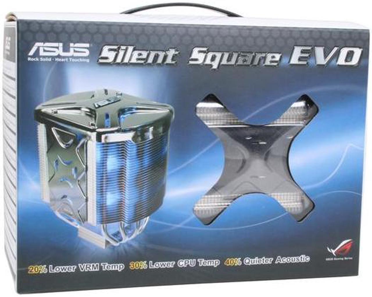 Alt view image 7 of 7 - ASUS Silent Square EVO 92mm Vapo Bearing CPU Cooler