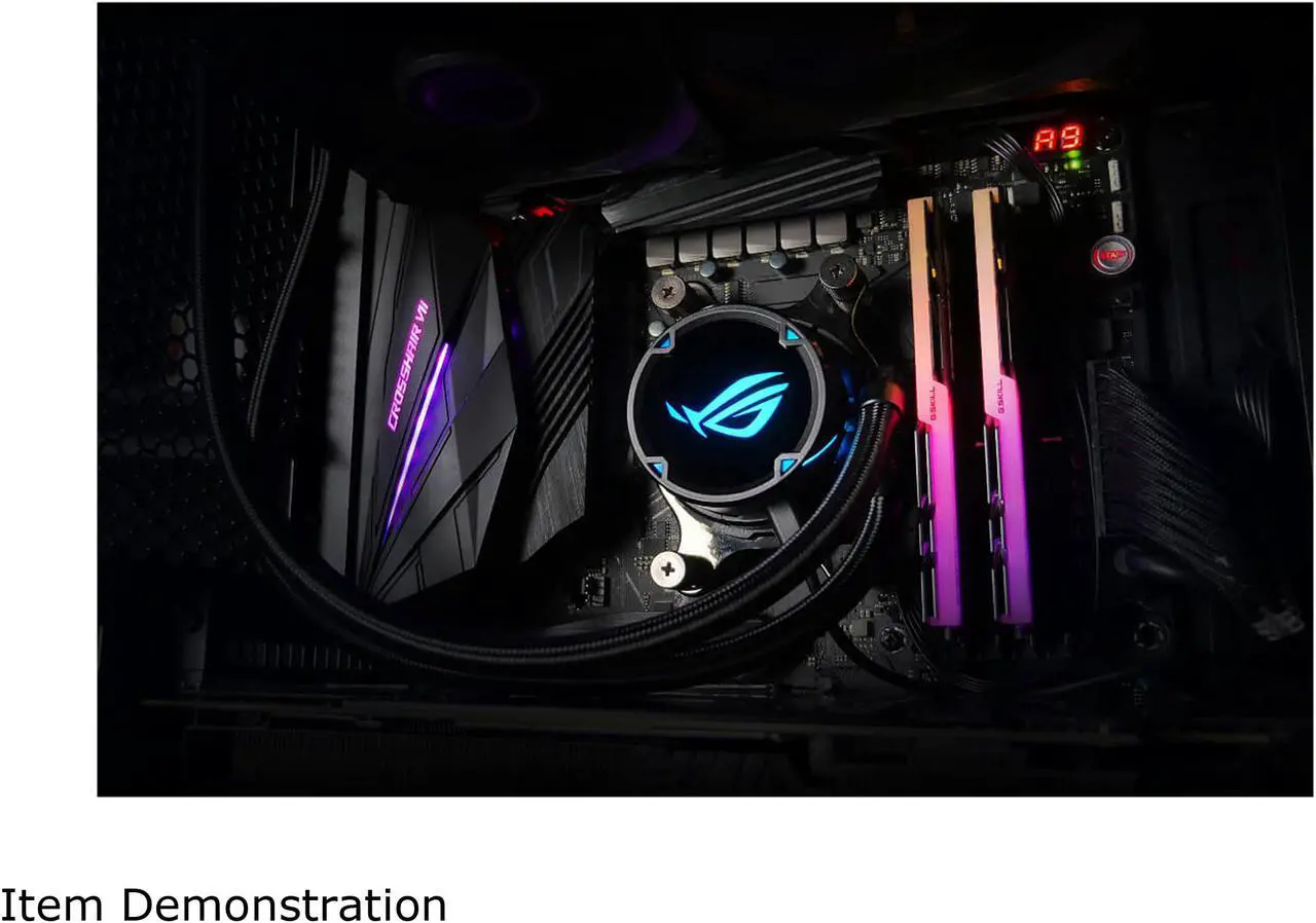 Alt view image 6 of 8 - ASUS ROG Strix LC 120 RGB AIO Liquid CPU Cooler 120mm Radiator, 120mm 4-pin PWM Fan with FanXpert Controls, support for Intel and AMD motherboards LGA 1700 Compatible