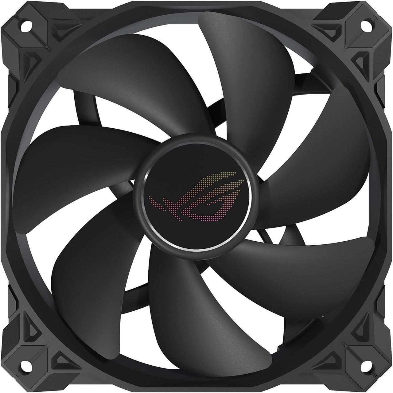 ASUS ROG Strix XF120 Whisper-Quiet, 4-pin PWM Fan for PC Cases, radiators or CPU Cooling (120mm, up to 400,000 Hours lifespan, Magnetic-Levitation, 1800RPM)