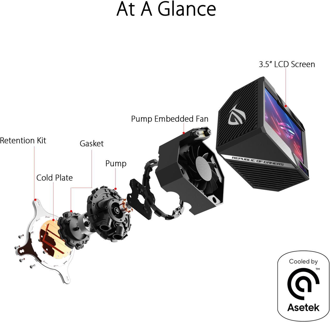 Alt view image 2 of 4 - ASUS ROG RYUJIN II 240 ARGB All-in-one Liquid CPU Cooler