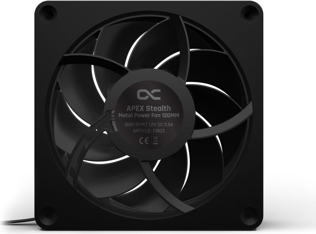 Alt view image 8 of 10 - ASUS ProArt LC 360 all-in-one AIO CPU liquid cooler AMD AM4 AM5 & Intel LGA 1700, 1200, 115X support, with illuminated system status meter and three matte black Alphacool Apex Stealth Metal Power fans