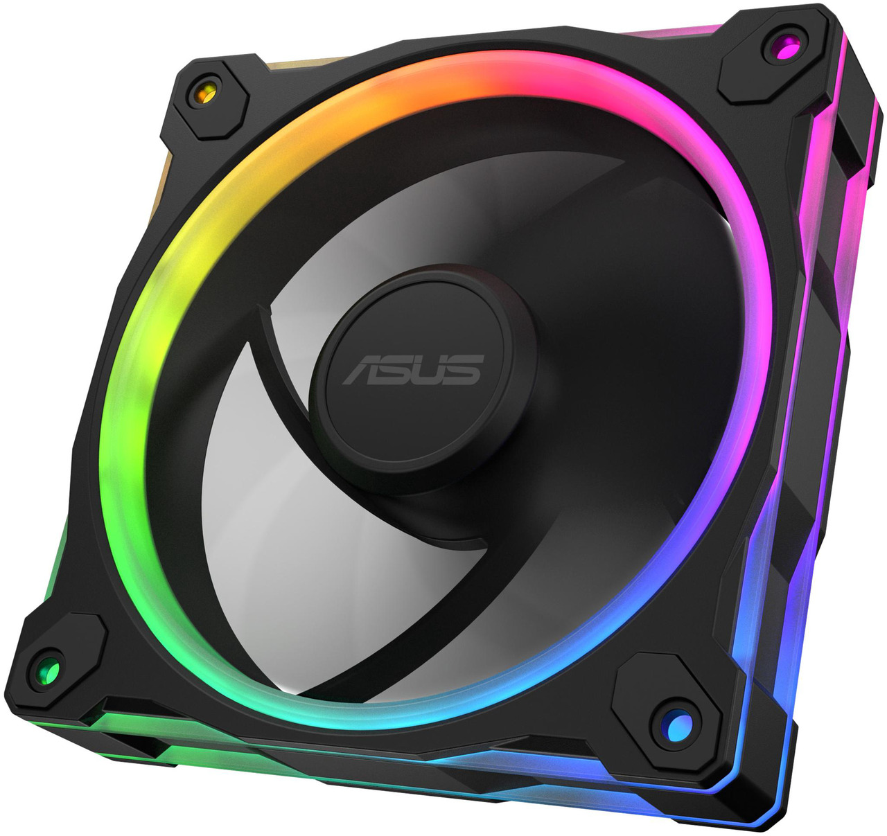 Open Box: ASUS Prime MR120 ARGB reverse fan black single pack, 28mm extra-thick frame, quiet, high-performance cooling with PWM control, 20 ARGB LEDs with dual-sided frame lighting, Aura Sync compatibility - Newegg.com - Open Box condition - Image 8