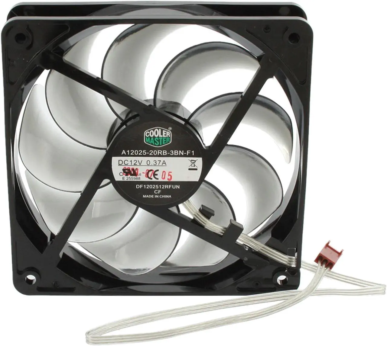 Alt view image 6 of 11 - Cooler Master SickleFlow 120 - Sleeve Bearing 120mm Blue LED Silent Fan for Computer Cases, CPU Coolers, and Radiators