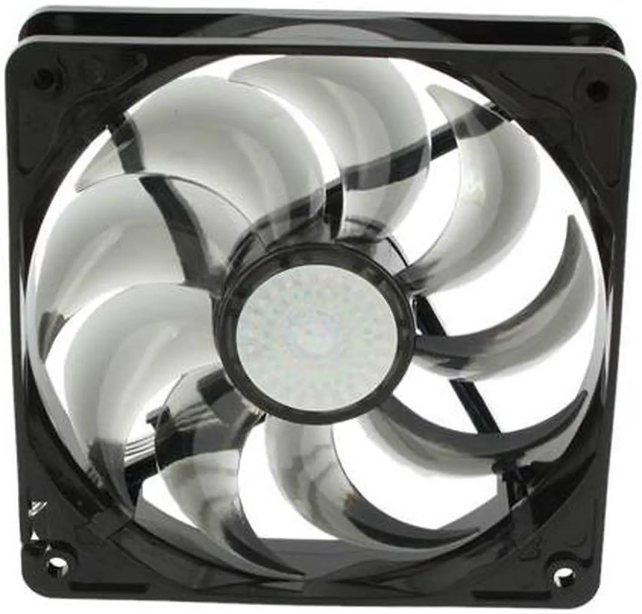 Alt view image 10 of 11 - Cooler Master SickleFlow 120 - Sleeve Bearing 120mm Blue LED Silent Fan for Computer Cases, CPU Coolers, and Radiators