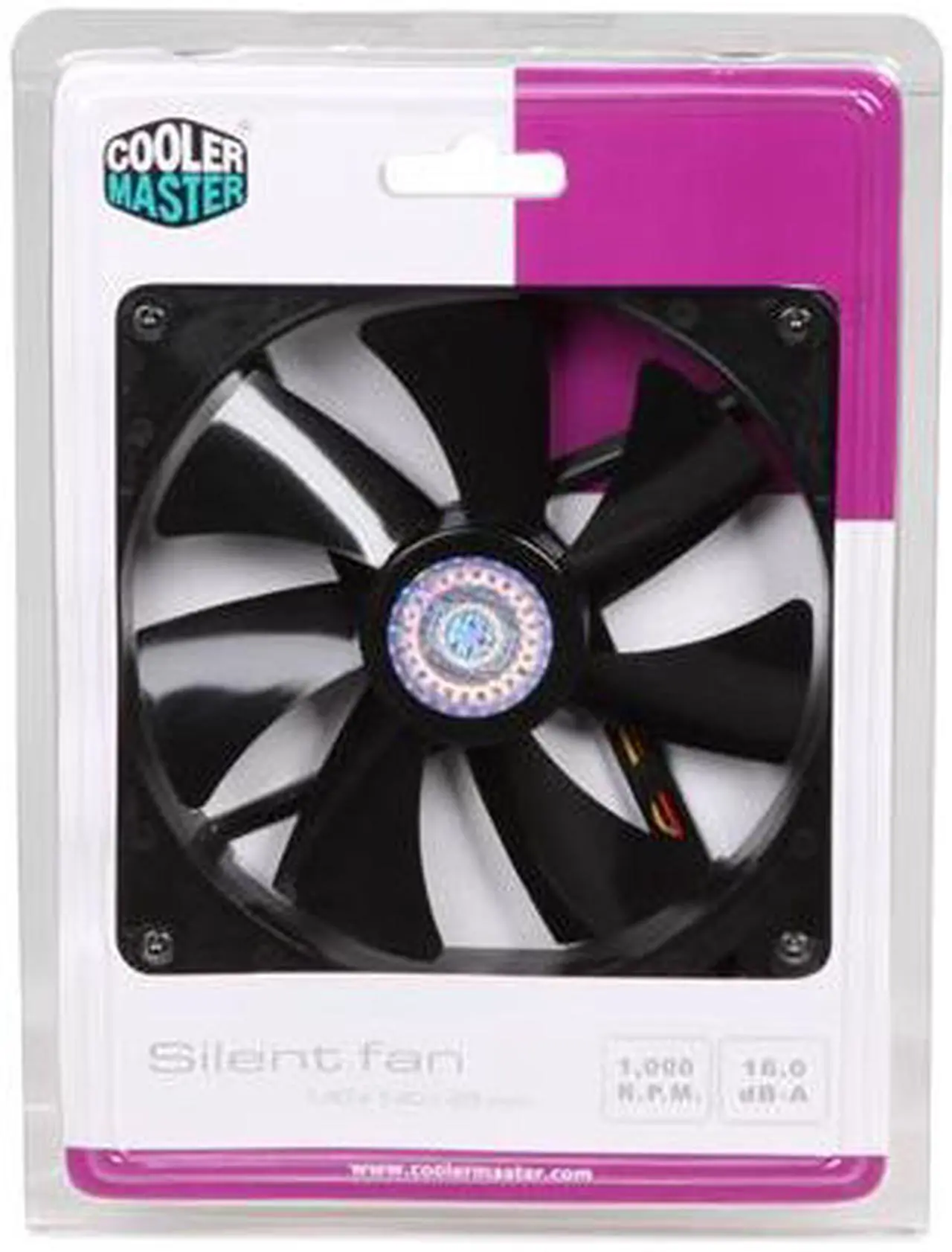 Alt view image 6 of 5 - Cooler Master Sleeve Bearing 140mm Silent Fan for Computer Cases and Radiators