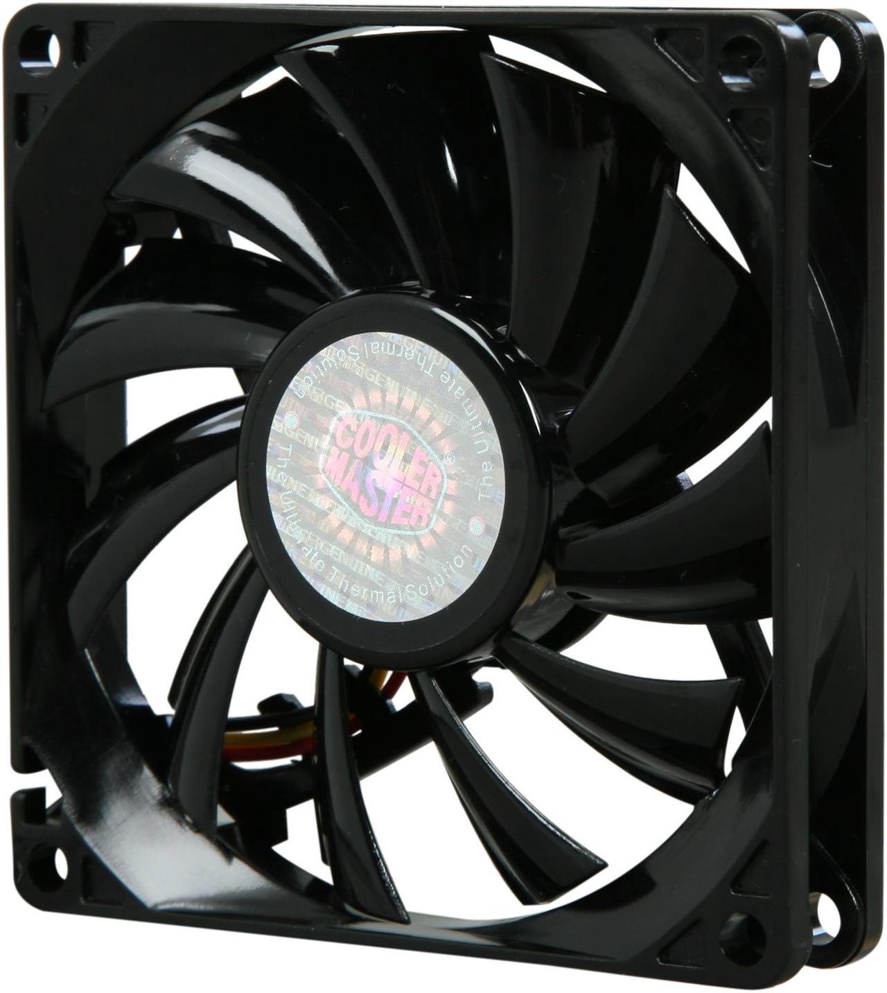 Cooler Master Sleeve Bearing 80mm Silent Fan for Computer Cases and CPU Coolers