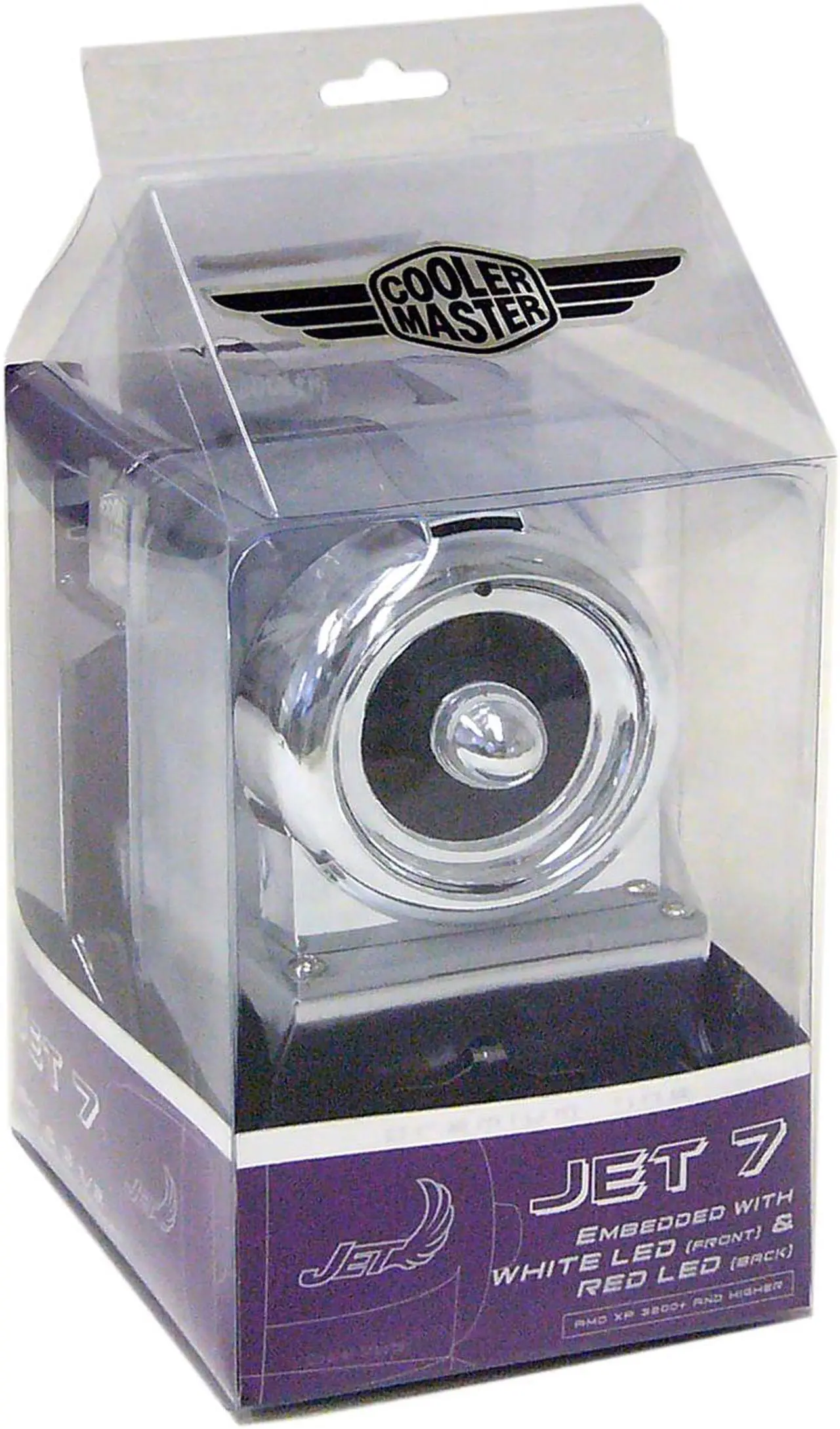 Alt view image 3 of 3 - COOLER MASTER JET 7 80mm 2 Ball Cooling Fan