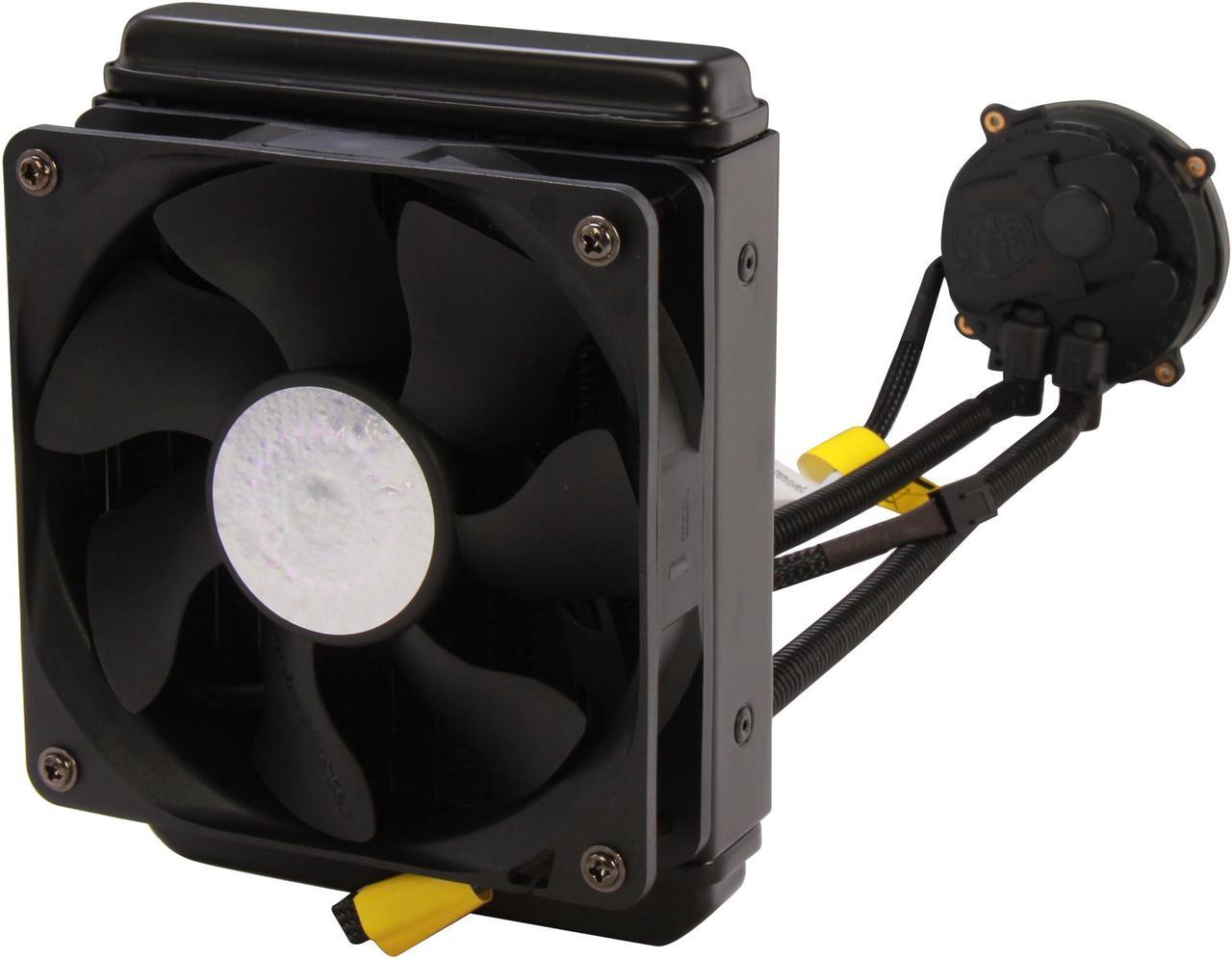 Cooler Master Seidon 120M - All-In-One CPU Liquid Water Cooling System with 120mm Radiator and Fan