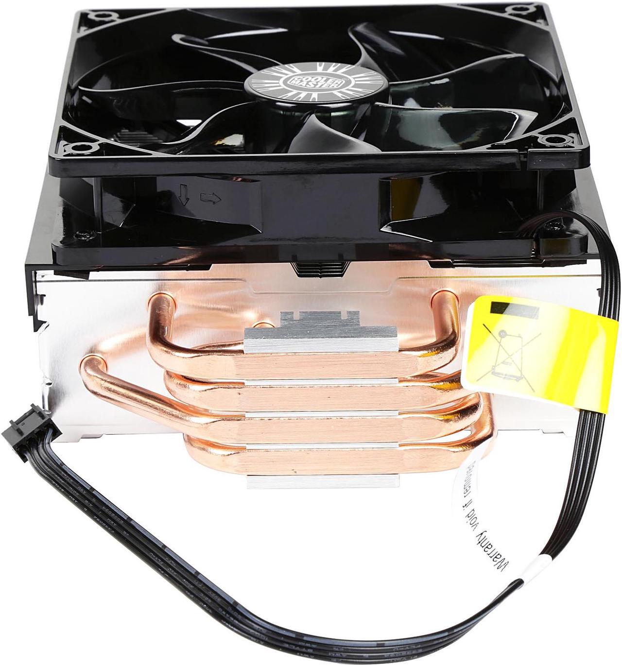 Alt view image 8 of 8 - COOLER MASTER RR-T4-18PK-R1 120mm Rifle CPU Cooler