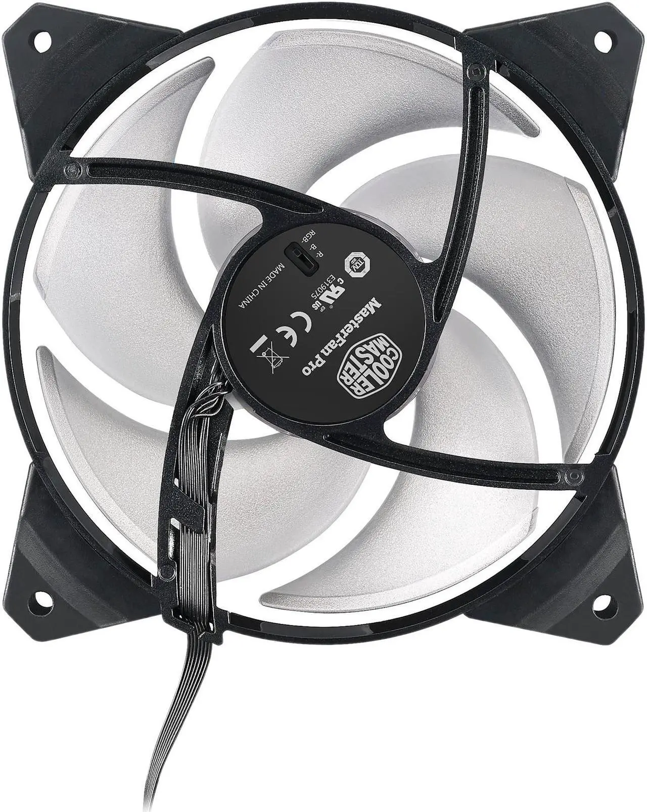 Alt view image 8 of 8 - Cooler Master MasterFan Pro 120 Air Pressure RGB with Helicopter-Inspired Fan Blade, Speed Profiles, Customizable Colors, and Noise Reduction Technology