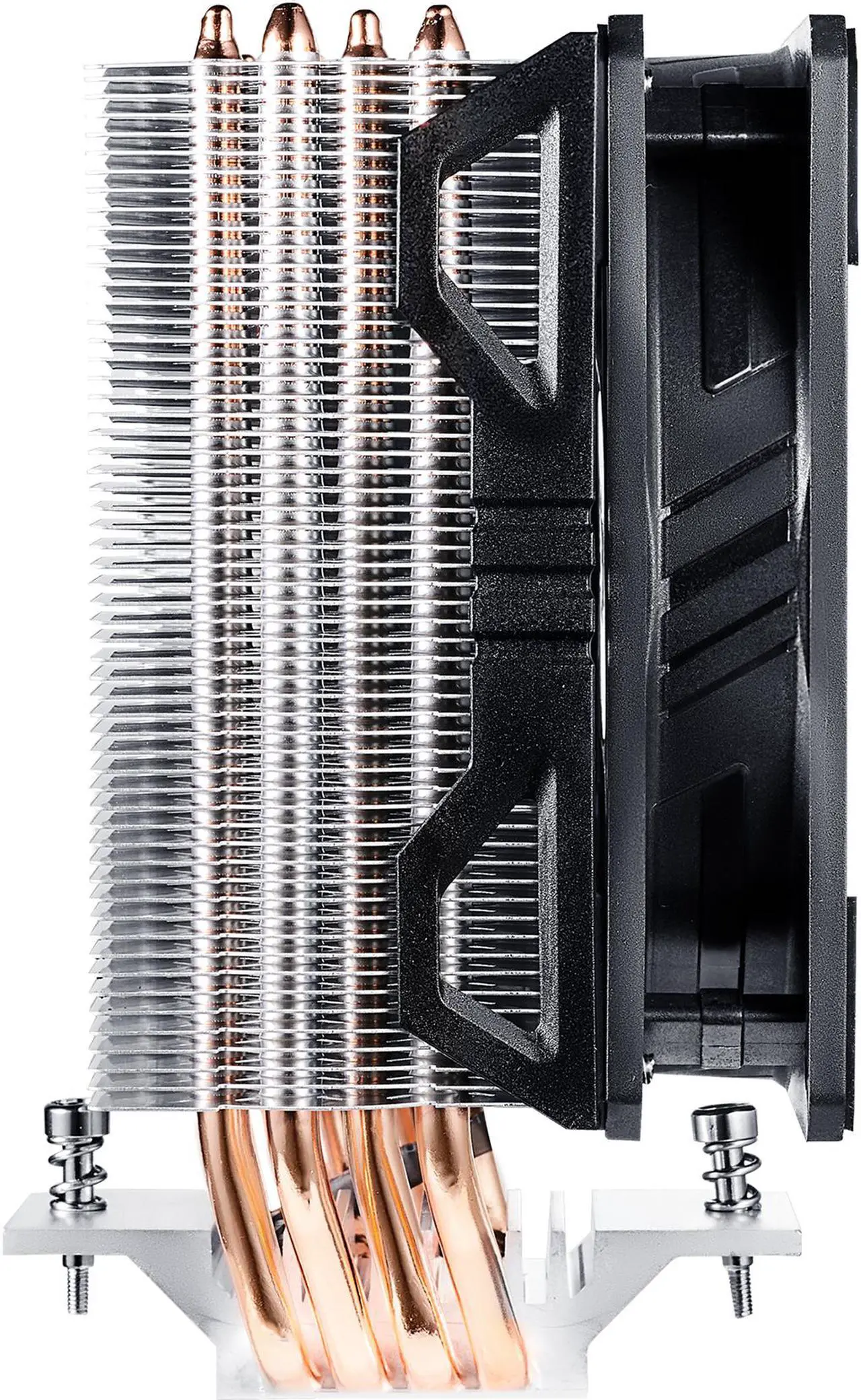 Alt view image 10 of 14 - Cooler Master Hyper 212 EVO V2 CPU Air Cooler with SickleFlow 120, PWM Fan, Direct Contact Technology, 4 copper Heat Pipes for AMD Ryzen/Intel LGA1200/1151 LGA 1700 Compatible