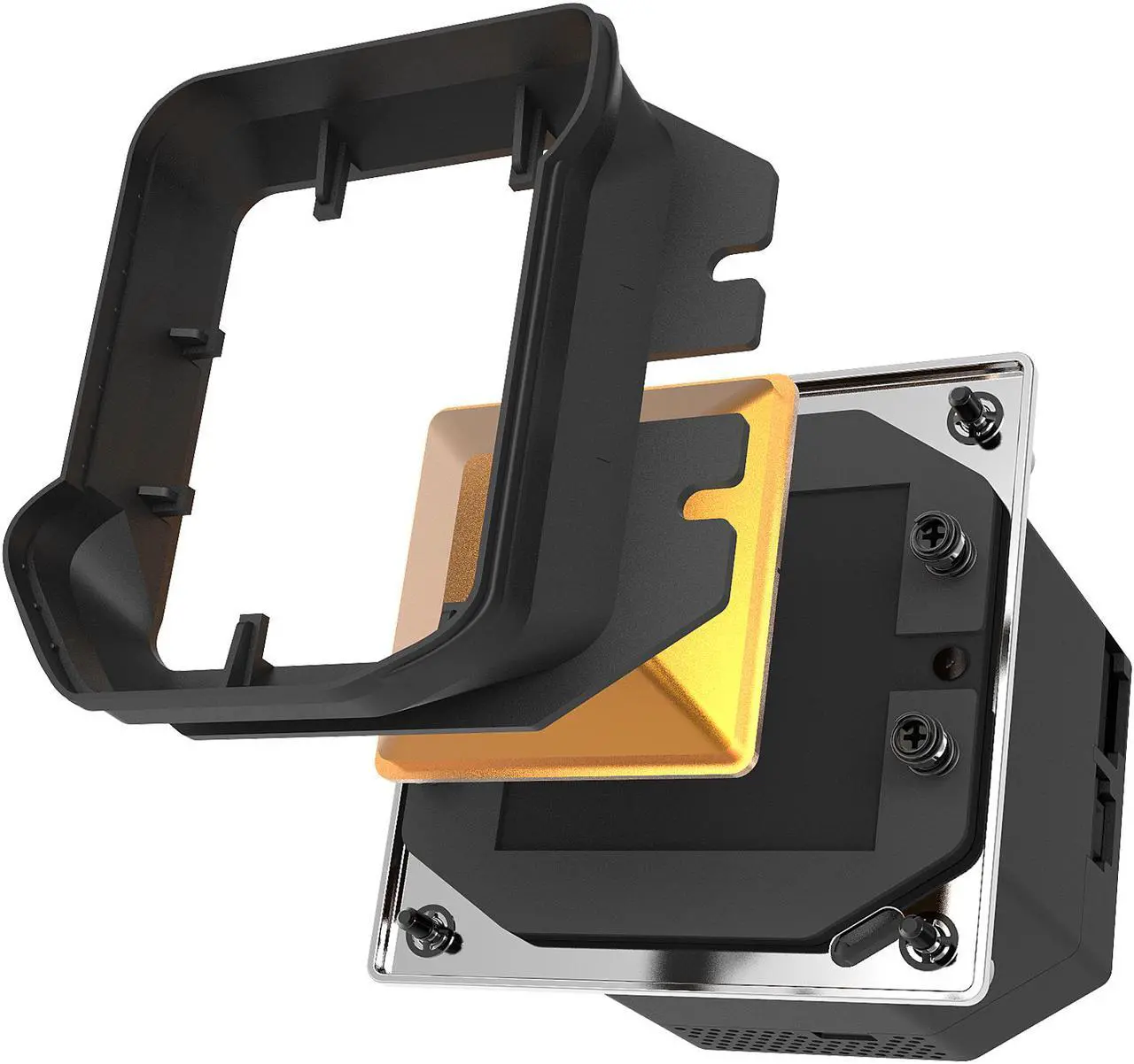 Alt view image 10 of 15 - CoolerMaster MasterLiquid ML360 SUB-ZERO, Thermoelectric Cooling (TEC) AIO CPU Liquid Cooler Powered by Intel Cryo Cooling Technology, 2nd Generation Pump, 360 Radiator for Intel LGA 1200