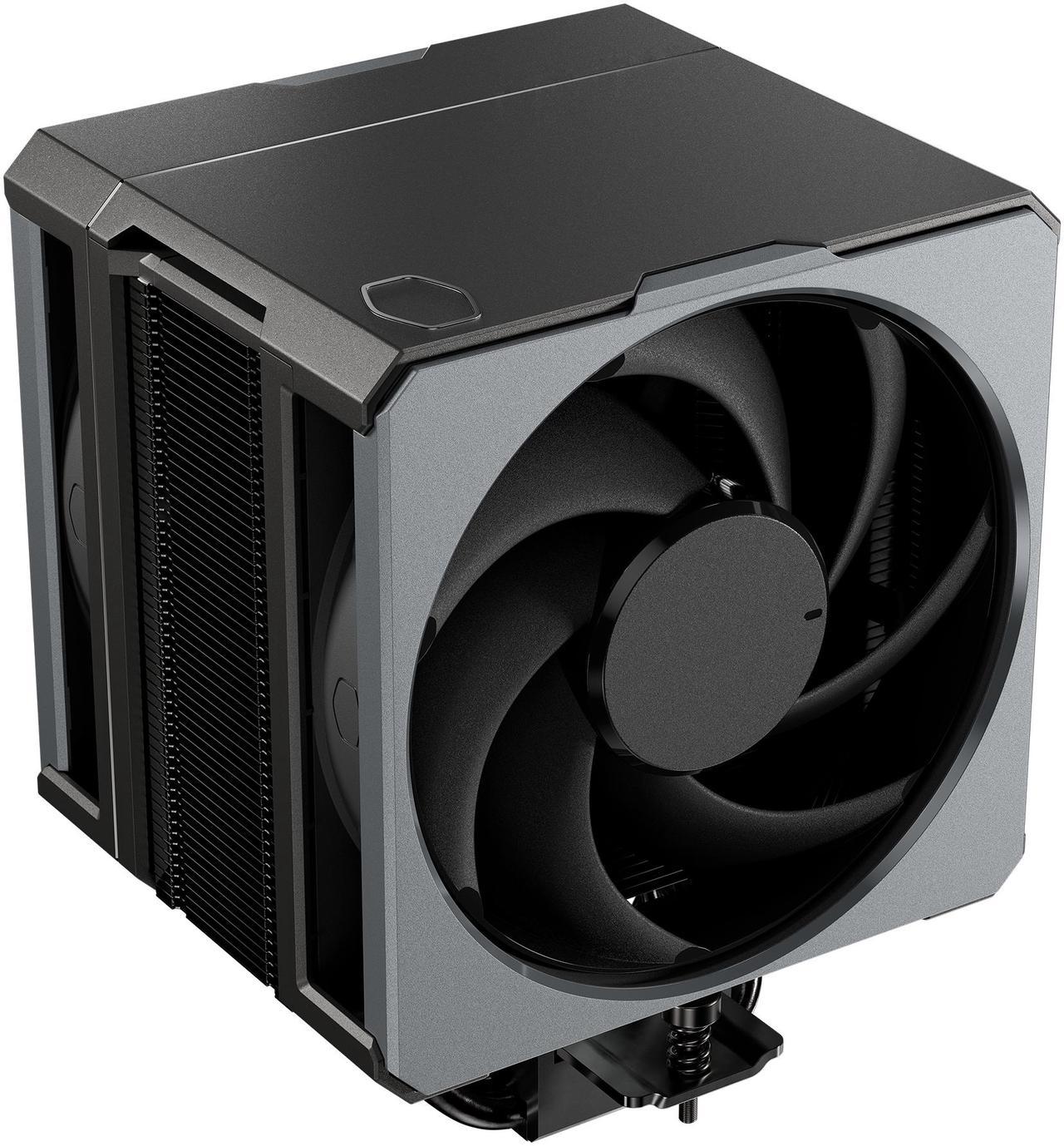 Main image of Cooler Master Hyper 612 APEX CPU Air Cooler, Dual Mobius 120 PWM Fan, Superconductive Composite 6 Copper Heat Pipes, 159mm Tall, Sleek Top Cover, AMD Ryzen AM5|AM4, Intel LGA 1851|1700 Brackets